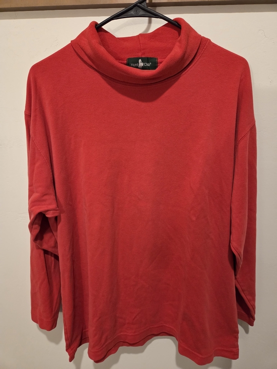 Hunt Club Tops - Hunt Club Red Turtleneck Pullover